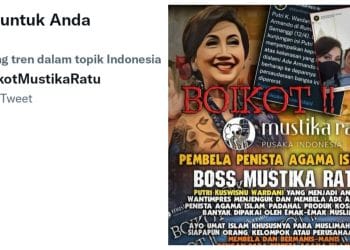 Buntut Penganiayaan Ade Armando, Kini Tagar BoikotMustikaRatu Jadi Trending Di Twitter