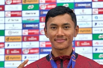Hebat! Briptu Dendri Maulidzar Al Ghifari Raih Empat Medali Emas di Sea Games Hanoi