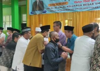 Pasca Idul Fitri 1443 H, SMPN 1 Garut Gelar Halal Bihalal