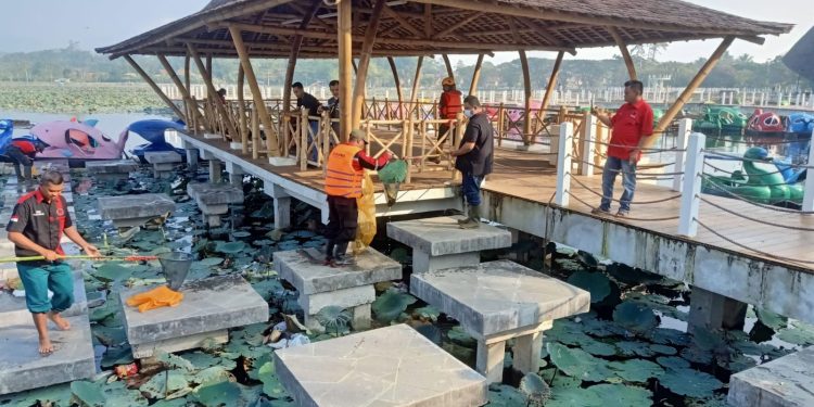 Pemkab Garut Berkolaborasi dengan DPRD Gelar Opsih di Objek Wisata Situ Bagendit