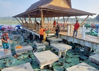 Pemkab Garut Berkolaborasi dengan DPRD Gelar Opsih di Objek Wisata Situ Bagendit