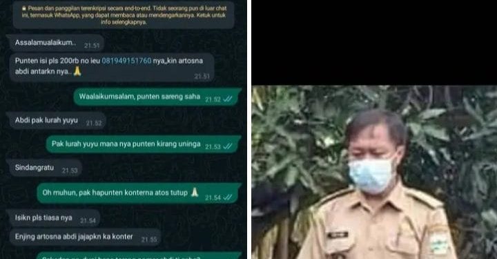 Foto Wajahnya Digunakan Penipuan Modus Pinjam Pulsa, Kades Sindangratu Minta Warga Waspada