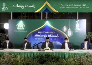 Pemerintah Resmi Tetapkan 1 Syawal 1443 H Jatuh Pada Senin, 2 Mei 2022