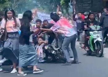 Viral Aksi Konvoi Kelulusan Pelajar di Jalan Sawah Lega Garut, Kepala Sekolah Minta Maaf