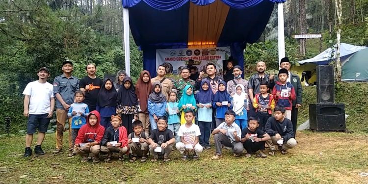 Grand Opening TWA Legok Satria Tasikmalaya, Hadirkan Aktor Preman Pensiun dan Santunan Anak Yatim