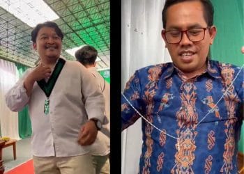 Kok Bisa HMI Cabang Bandung Lantik Calon Pengurus Pake Kalung Salib ..?