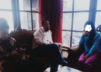 KPAID Tasikmalaya Berikan Trauma Healing Terhadap Gadis Wanaraja Yang Sempat Dikabarkan Hilang.