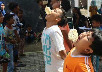 Sambut HUT ke-77 RI, Warga Perum Situgede Madani Gelar Berbagai Lomba