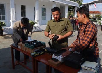 Apel Gelar Pasukan Dalam Rangka Latnis Intelterpur Terintegrasi  Kodim 0611/Garut Ta. 2022.