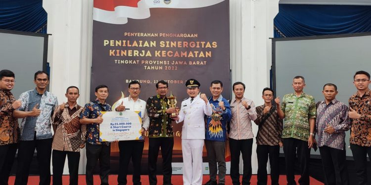 Kecamatan Selaawi Garut Sarat Prestasi, Kali ini jadi Kecamatan Terbaik di Jawa Barat