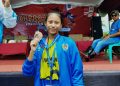 Dhiya Riffa Atlet Cabor OWS Kontingen Garut Raih Medali Perunggu di Porprov Jabar XIV