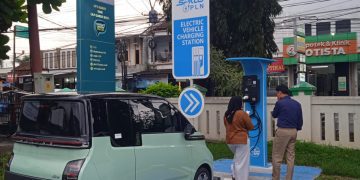 PLN ULP Garut kota Resmi Operasikan SPKLU Pertama di Kota Garut