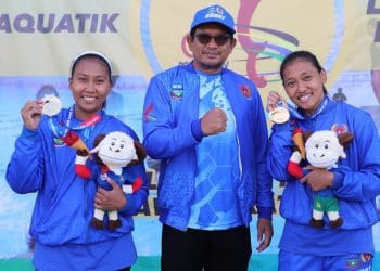 Kabupaten Garut Raih Medali Emas Pertama dari Cabang Olahraga Loncat Indah Putri di Porprov Jabar