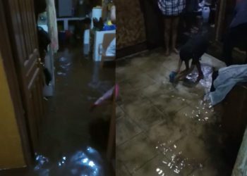 Luapan Sungai Cikondang Merendam 16 Rumah Warga Samangen Wanaraja