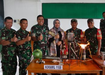 Dandim 0611/Garut Melombakan Inovasi Kompor Kreatif Babinsa