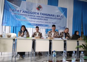 Gelar Rapat Anggota Tahunan, KUD Mandiri Karya Tani Cisompet Hasilkan Beberapa Kesepakatan