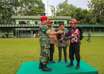 Kopassus Gelar Pelatihan Pembentukan Karakter Building Task Force TAGANA