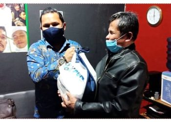 Penyandang Tuna Netra Asal Garut Ucapkan Terimakasih pada Pihak Manager PLN UP3 Garut