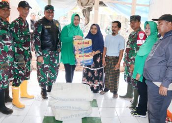 Prajurit Kodim 0611/Garut bantu penanganan pasca bencana Alam