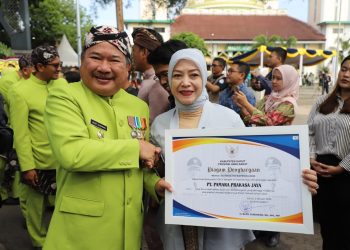 Bupati Garut Nobatkan PT PAMARA PRAKASA JAYA Sebagai Pengelola Parkir dan Wajib Pajak Parkir Terbaik Se-kabupaten Garut