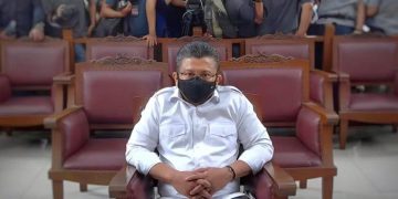 Eks Kadiv Propam Polri Ferdy Sambo saat menjalani-sidang-vonis terkait pembunuhan Brigadir Yosua Hutabarat (dok:istimewa)