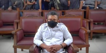 Eks Kadiv Propam Polri Ferdy Sambo saat menjalani-sidang-vonis terkait pembunuhan Brigadir Yosua Hutabarat (dok:istimewa)