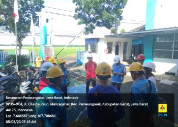Minimalkan Kecelakaan Kerja PLN ULP Pamengpeuk Budayakan Safety Briefing