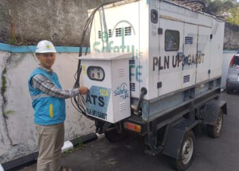 Antisipasi Gangguan Listrik Saat Upacara Peringatan HUT RI, PLN ULP Garut Kota Siagakan UPS 80 K