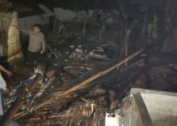 Rumah Lansia di Wanaraja Garut Ludes Terbakar