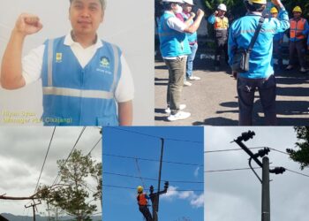 PLN ULP Cikajang Berupaya Memulihkan Gangguan Pasokan Listrik Akibat Cuaca Ekstrim