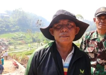 Kades Cinta Damai H. Undang: Cita-cita Warga membuat jalan selama 20 tahun Terobati oleh TMMD Ke-120 Kodim 0611/Garut