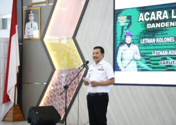 Pj. Bupati Garut Hadiri Lepas Sambut Dandenpom III/2 Garut