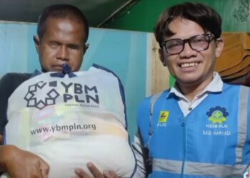 Pindah Tugas,Asman jaringan PLN UP3 Garut Said haryadi Tinggalkan Kesan Mendalam Bagi Warga Tunanetra Garut