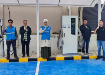Pastikan Kesiapan SPKLU Menjelang Perayaan Nataru, PLN UP3 Garut Laksanakan Inspeksi SPKLU Tersebar di Kabupaten Garut