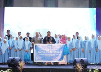 Wujudkan Rasa Syukur, PNM Cabang Garut Santuni Anak Yatim