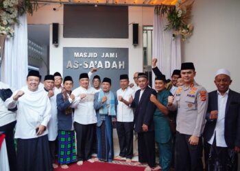 Peresmian Masjid As-Sa’adah, Diharapkan menjadi Pusat Kebaikan dan Penyangga Ketahanan Wilayah