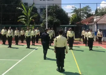 Tingkatkan Keselamatan Kerja dan Pelayanan Prima, PLN UP3 Garut Laksanakan Pembinaan K3 Untuk Satpam