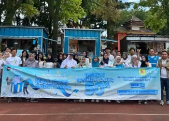 PLN UP3 Garut Sosialisasikan Program Promo Tambah Daya 50% KALCER di Lapang Kerkhof Garut
