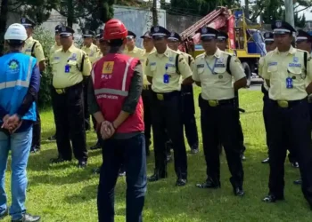 PLN UP3 Garut Perkuat Budaya Aman Lewat Briefing Keselamatan Satuan Pengamanan