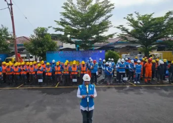 PLN UP3 Garut Gelar Apel dan Doa Bersama Siaga Pengamanan Pasokan Listrik Natal 2025 dan Tahun Baru 2026