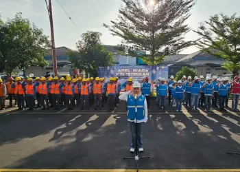 PLN UP3 Garut Gelar Apel Siaga Pengamanan Listrik Ramadan dan Idul Fitri 1447H