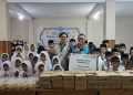 PLN UP3 Garut Tebar Kebahagiaan Ramadan, Berbagi Takjil untuk Lansia dan Anak Panti