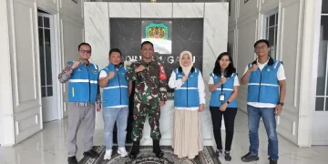 PLN UP3 Garut Perkuat Sinergi dengan Kodim 0611 Garut untuk Menjaga Keselamatan Ketenagalistrikan