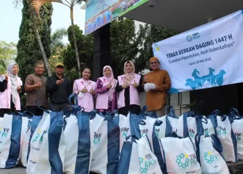 Momen Idul Adha 1447 H, PLN UP3 Garut Perkuat Kepedulian Sosial Lewat Penyaluran Hewan Kurban