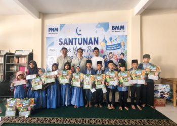 Kebaikan di Awal Tahun Hijriah, PNM Cabang Garut Berbagi untuk Anak Yatim dan Dhuafa