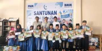 Kebaikan di Awal Tahun Hijriah, PNM Cabang Garut Berbagi untuk Anak Yatim dan Dhuafa