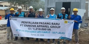 Investasi Tumbuh, Listrik Andal Mengalir: PLN UP3 Garut Layani Penyalaan PT Ennova Apparel Group