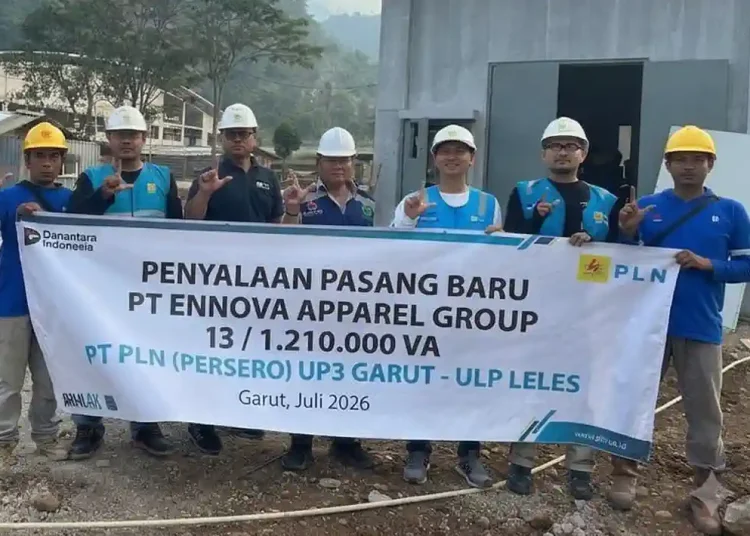 Investasi Tumbuh, Listrik Andal Mengalir: PLN UP3 Garut Layani Penyalaan PT Ennova Apparel Group