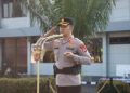Kapolres Garut Pimpin Apel Kesiapan Pengamanan May Day 2025