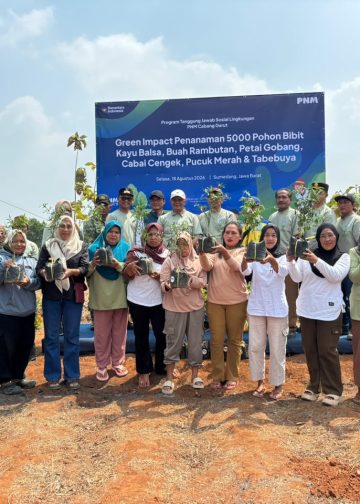 Green Impact Tanam 5.000 Pohon untuk Wujudkan Lingkungan yang Lebih Hijau